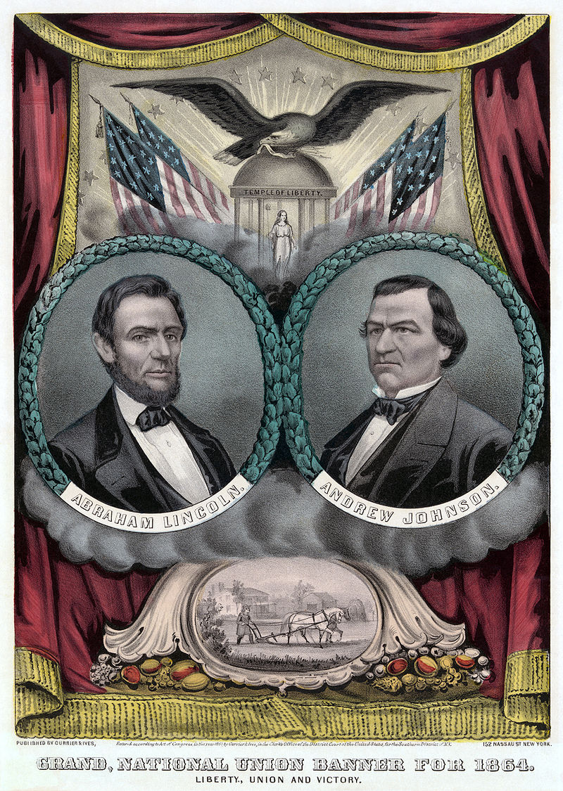 Lincoln, Jackson, Election 1864