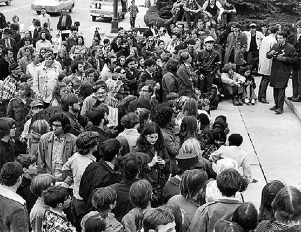 Earth Day, Syracuse, 1970 (photo credit Kath Buffington)