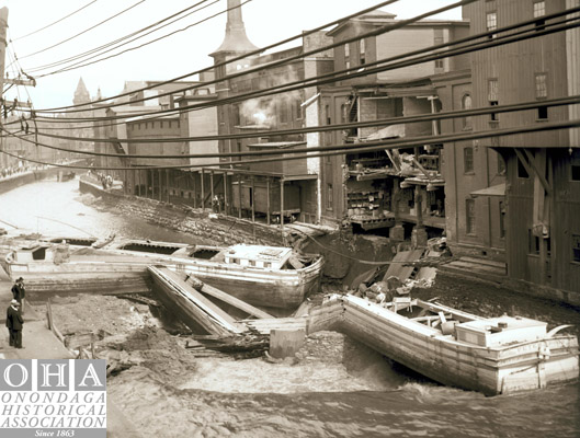 Eire Canal Collapse at Culvert