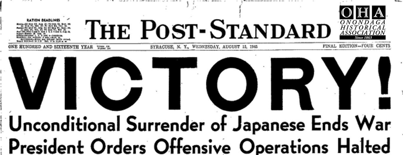 Victory over Japan Celebrations Ending World War II