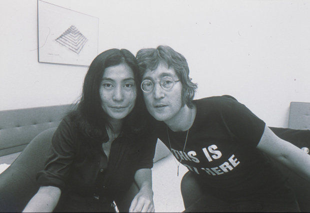 John Lennon and Yoko Ono in Syracuse