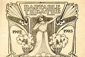 Bastable Theater program