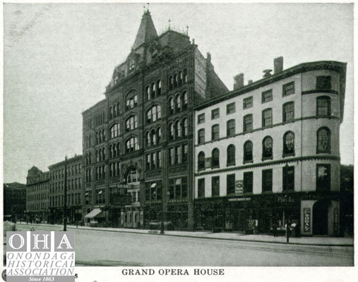 Grand Opera House, Syracuse where Baum's first play was shown