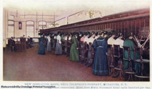Women Operators at the Bell Telephone Company Building 321 Montgomery Street 