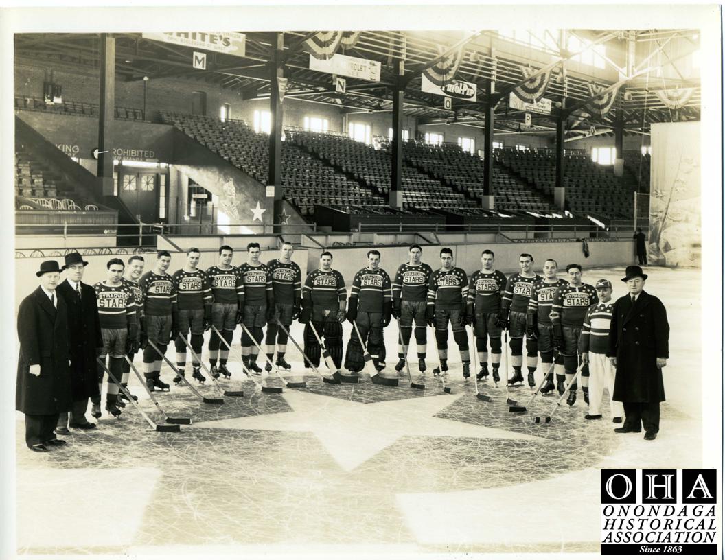 Syracuse Stars NYS Fairgrounds December 1, 1936 - The Syracuse Crunch can bring the Calder Cup back to Syracuse after 80 years