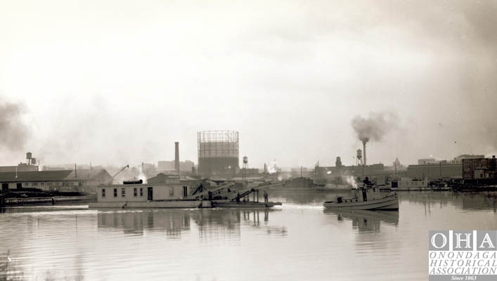 Syracuse Barge Canal, 1920s