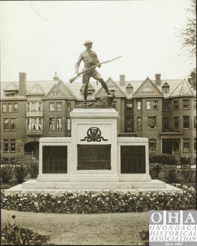 Rock of the Marne Statue