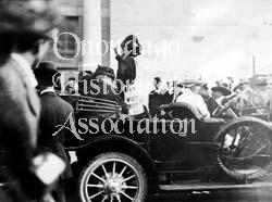 #209: Suffragette at New York State Fair, Syracuse, Sept. 12, 1911